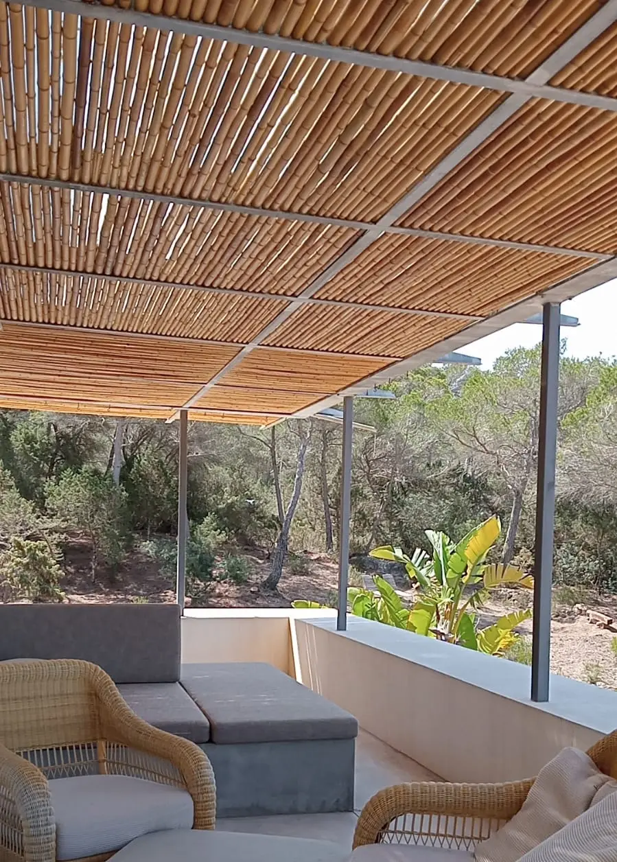 Pérgolas en Formentera